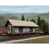 Golden Valley Freight House -- Kit - 4 x 2-1/8 x 2′ 10.1 x 5.3 x 5cm, N, Walthers Cornerstone 3895