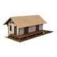 Golden Valley Freight House -- Kit - 4 x 2-1/8 x 2′ 10.1 x 5.3 x 5cm, N, Walthers Cornerstone 3895