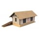 Golden Valley Freight House -- Kit - 4 x 2-1/8 x 2′ 10.1 x 5.3 x 5cm, N, Walthers Cornerstone 3895