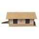 Golden Valley Freight House -- Kit - 4 x 2-1/8 x 2′ 10.1 x 5.3 x 5cm, N, Walthers Cornerstone 3895