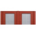 N Scale Modulars System(TM) (Plastic) -- Street Level Freight Door pkg(3) 3-1/2′ Wide , N, Design Preservation Models 60106