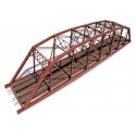 200` Double-Track Heavy-Duty Laced-Parker-Truss Bridge -- Kit - 28-1/4 x 4-3/4` 71.8 x 12.1cm, HO, Central Valley 1900