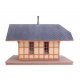 Victoria Springs Station -- Kit - 4-7/16 x 3-13/16 x 3-5/16′ 11.2 x 9.6 x 8.4cm, HO, Walthers Cornerstone 3555