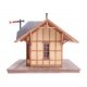 Victoria Springs Station -- Kit - 4-7/16 x 3-13/16 x 3-5/16′ 11.2 x 9.6 x 8.4cm, HO, Walthers Cornerstone 3555