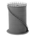 Oil Tank -- Kit - 4` 10.2 Diameter x 7` 17.8cm, HO, Tichy Train Group 7013