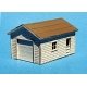 One-Car Garage -- 2-3/4 x 1-3/4′ 6.8 x 4.4cm, HO, Blair Line 173