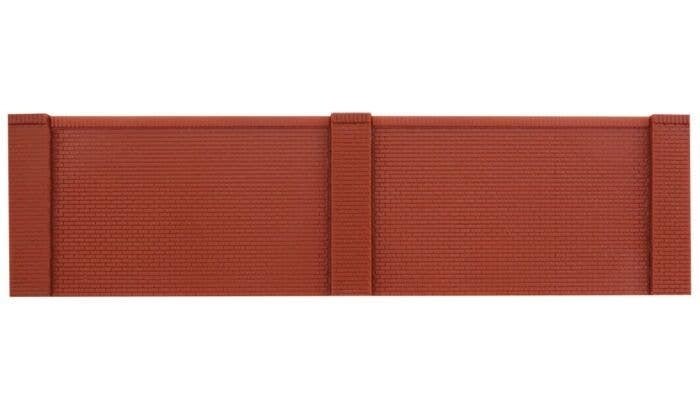 N Scale Modulars System(TM) (Plastic) -- One-Story Blank Wall pkg(3) 3-1/2′ Wide x 15/, N, Design Preservation Models 60111