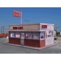 Yard Cafe -- Kit - 4-3/4 x 3-1/4′ 12.1 x 8.3cm, HO, Blair Line 2006