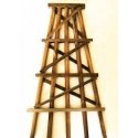 Wood Trestle Bents - Assembled -- Large - 7′ 17.8cm Tall pkg(5), HO, Grand Central Scenery TB3