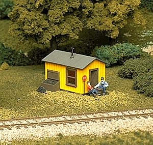 Trackside Shanty -- 2-1/4 x 3-1/8′ 5.7 x 8cm, HO, Atlas Model Railroad Co. 702