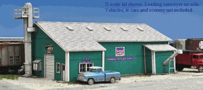 Farmer`s Fertilizer Bulk Plant -- Kit - 5 x 4` 12.7 x 10.2cm, N, Blair Line 1007