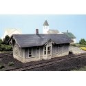 Chesapeake & Ohio Depot - Standard 1 Design -- Kit - 1-1/2 x 3-3/4′ 3.7 x 9.3cm (20 x 50 Scale Feet), N, Blair Line 85