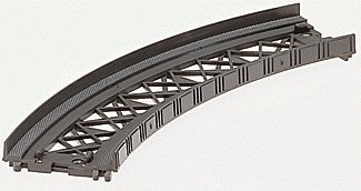 Bridges -- Ramp Curved 5-3/4′ Radius 45 Degree, Z, Marklin, Inc 8977