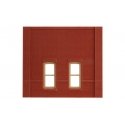 Modular Building System(TM) -- Street Level Wall Sections w/Rectangular Windows - Kit, HO, Design Preservation Models 30134