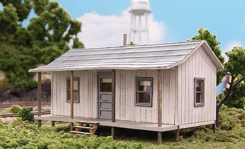 Company House -- Kit - 3-1/2 x 2′ 8.8 x 5cm, HO, Blair Line 176