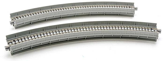 Single-Track Viaduct -- Curved R315 - 45 (R 12-3/8′ - 45) pkg(2), N, Kato USA Inc 20520