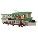 Grillin` & Chillin` Trailer w/Lights - Built-&-Ready(R) Landmark Structure(R) -- Assembled, O, Woodland Scenics 5861