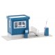 Gatekeeper`s Booth -- Laser-Cut and Plastic Kit - 3-11/16 x 2-3/8 x 1-5/8` 9.4 x 6 x 4.1cm, HO, Faller Gmbh 130625