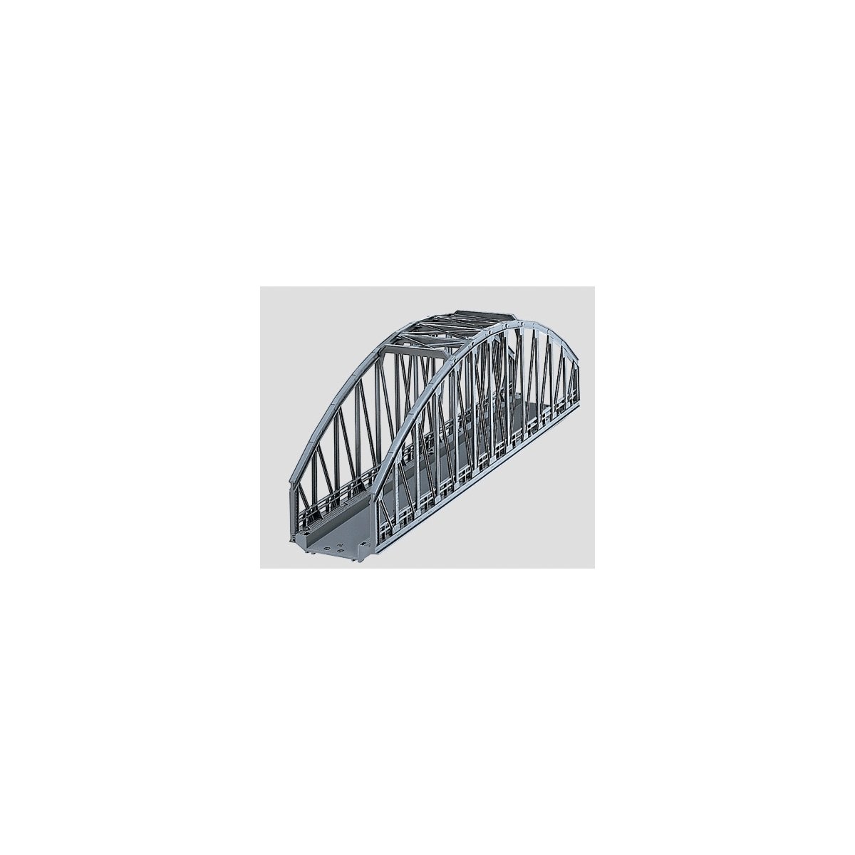 C-Track -- Arched Bridge - 14-3/16′ 36cm, HO, Marklin, Inc 74636