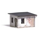 Old Gatekeeper`s Hut -- Laser-Cut Kit - 3-9/16 x 3-3/8 x 4-1/8` 5.9 x 5.2 x 5.5cm, HO, Busch Gmbh & Co Kg 1952