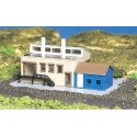 Factory w/Accessories & Figures (Assembled), N, Bachmann Industries 45902