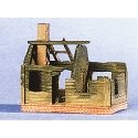 Military - Resin Structure Castings -- Destroyed Russian Farmhouse, HO, Trident Miniatures 99008
