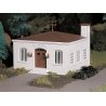 Plasticville U.S.A.(R) Classic Kits -- Police Station w/Police Car, O, Bachmann Industries 45609