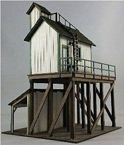Ice Shed -- Laser-Cut Kit - 3 x 4 x 4-7/8′ 7.6 x 10.2 x 12.4cm, HO, GCLaser 19101