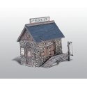 Scenic Details(R) -- Ice House - Kit (Unpainted Metal) 2-3/8 x 2-1/2′, HO, Woodland Scenics 219