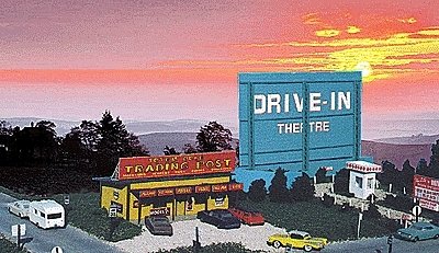 Drive-In Theatre -- Kit, HO, Blair Line 168