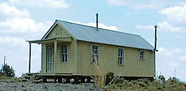 Goin` Home Series -- Shotgun House Type I - 2-5/16 x 7-1/8`, HO, B.T.S. 27300