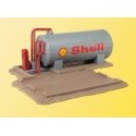 Diesel Oil Station -- 4-3/4 x 3-7/8′ 12 x 10cm, HO, Kibri 39430