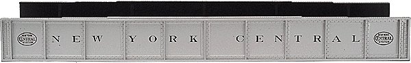 Decorated Plate Girder Bridge w/Code 100 Track - Kit -- New York Central (silver, black), HO, Atlas Model Railroad Co. 891