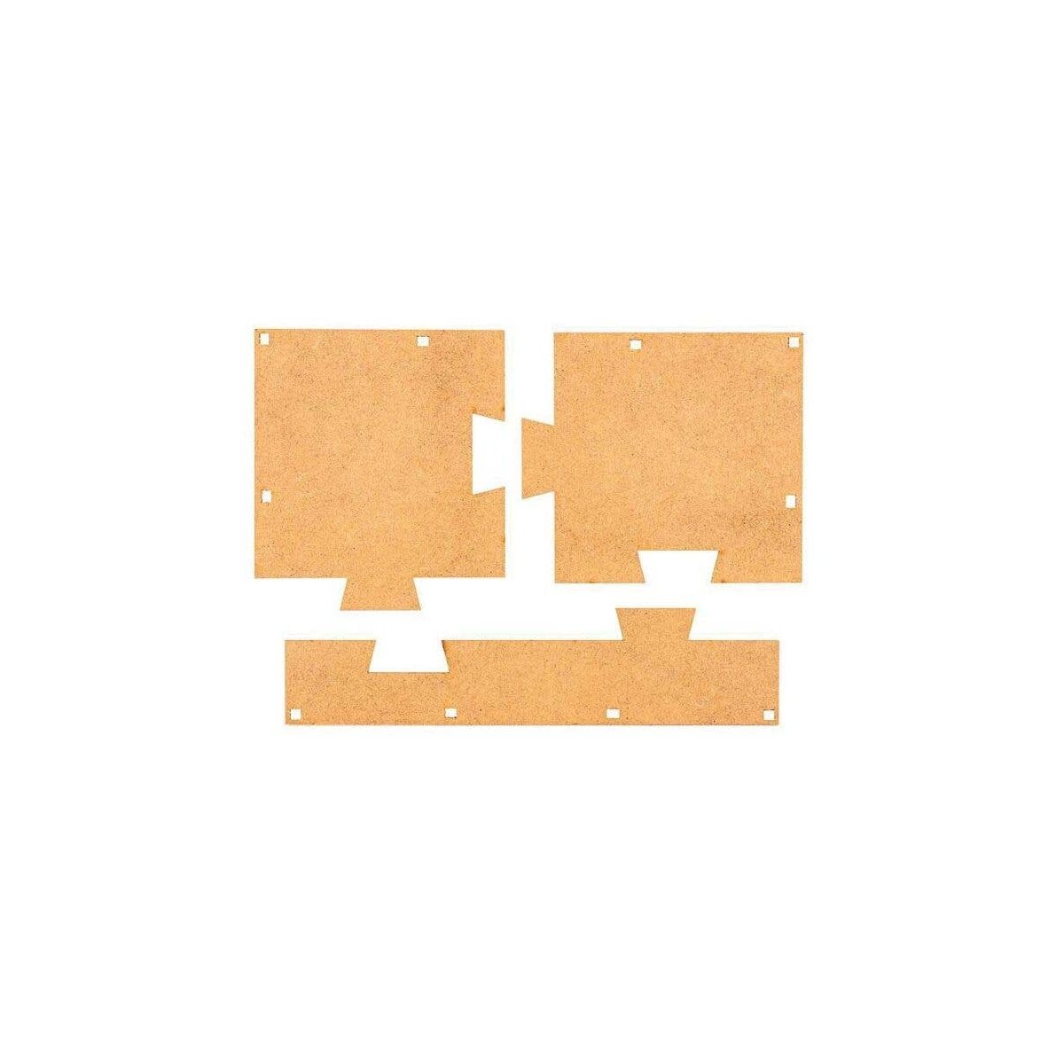 Building Base Plates - Goldbeck Modular Building Component -- Basic Set Matches Those in Main Build, HO, Faller Gmbh 180889