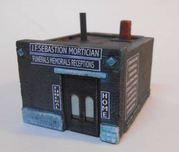 Cast-Hydrocal Kit -- J.f. Sebastian, Mortian Funeral Home, N, Downtown Deco 2021