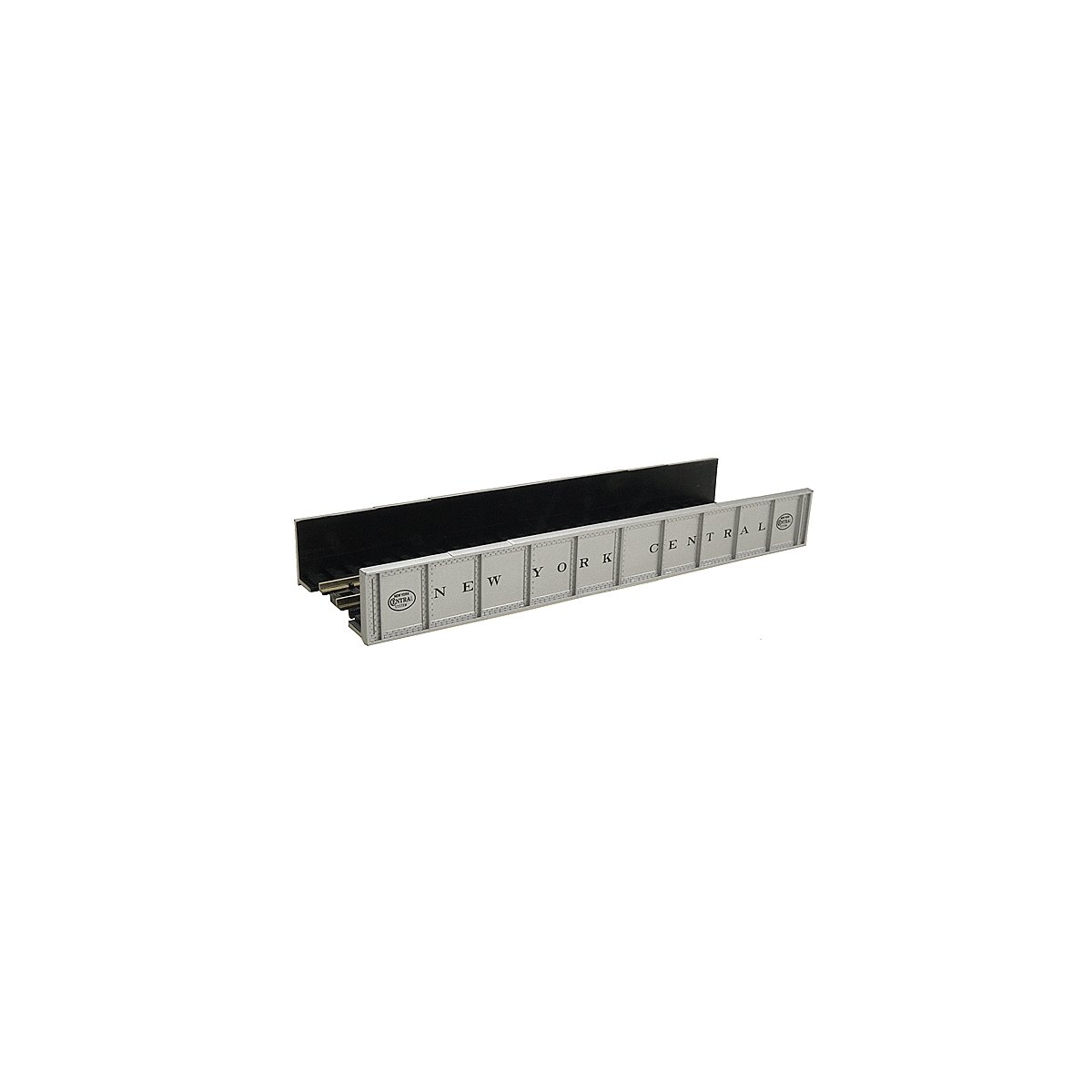 Decorated Code 80 Plate-Girder Bridge -- New York Central (silver, black), N, Atlas Model Railroad Co. 2551