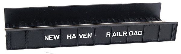 Decorated Code 80 Plate-Girder Bridge -- New Haven (black, white), N, Atlas Model Railroad Co. 2557