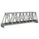 Single-Truss Bridge - 248mm 9-3/4′ -- Gray, N, Kato USA Inc 20432