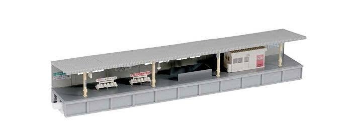 One-Sided Platform B -- Kit - Includes Office Details, Japanese Signs, N, Kato USA Inc 23179