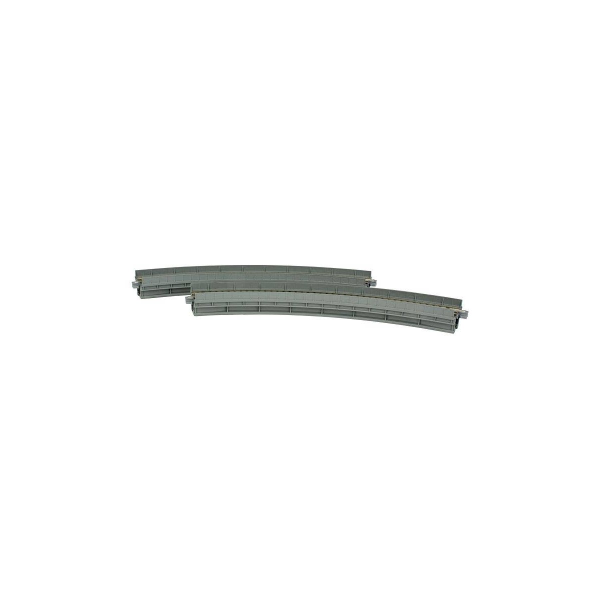 Single-Track Viaduct -- Curved R282 - 45 (R 11-1/8′ - 45) pkg(2), N, Kato USA Inc 20510