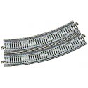 Single-Track Viaduct -- Curved R348 - 30 (R 13-3/4′ - 30) pkg(2), N, Kato USA Inc 20531