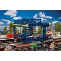 Container Bridge Crane - GVZ Hafen Nurnberg -- Kit - 16-1/2 x 13-11/16 x 10-3/8′ 42 x 34.7 x 26.3c, HO, Faller Gmbh 120291