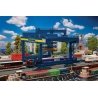 Container Bridge Crane - GVZ Hafen Nurnberg -- Kit - 16-1/2 x 13-11/16 x 10-3/8′ 42 x 34.7 x 26.3c, HO, Faller Gmbh 120291