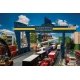 Container Bridge Crane - GVZ Hafen Nurnberg -- Kit - 16-1/2 x 13-11/16 x 10-3/8′ 42 x 34.7 x 26.3c, HO, Faller Gmbh 120291