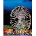 Jupiter Ferris Wheel with Motor -- Kit - 11-1/4 x 8-7/8 x 20-3/4′ 28 x 22 x 52cm, HO, Faller Gmbh 140470