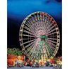 Jupiter Ferris Wheel with Motor -- Kit - 11-1/4 x 8-7/8 x 20-3/4′ 28 x 22 x 52cm, HO, Faller Gmbh 140470