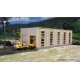 Modern Engine House - Maintenance Bay -- Kit - 13-3/4 x 5-5/8 x 4-15/16′ 34.9 x 14.3 x 12.5cm, HO, Kibri 39252