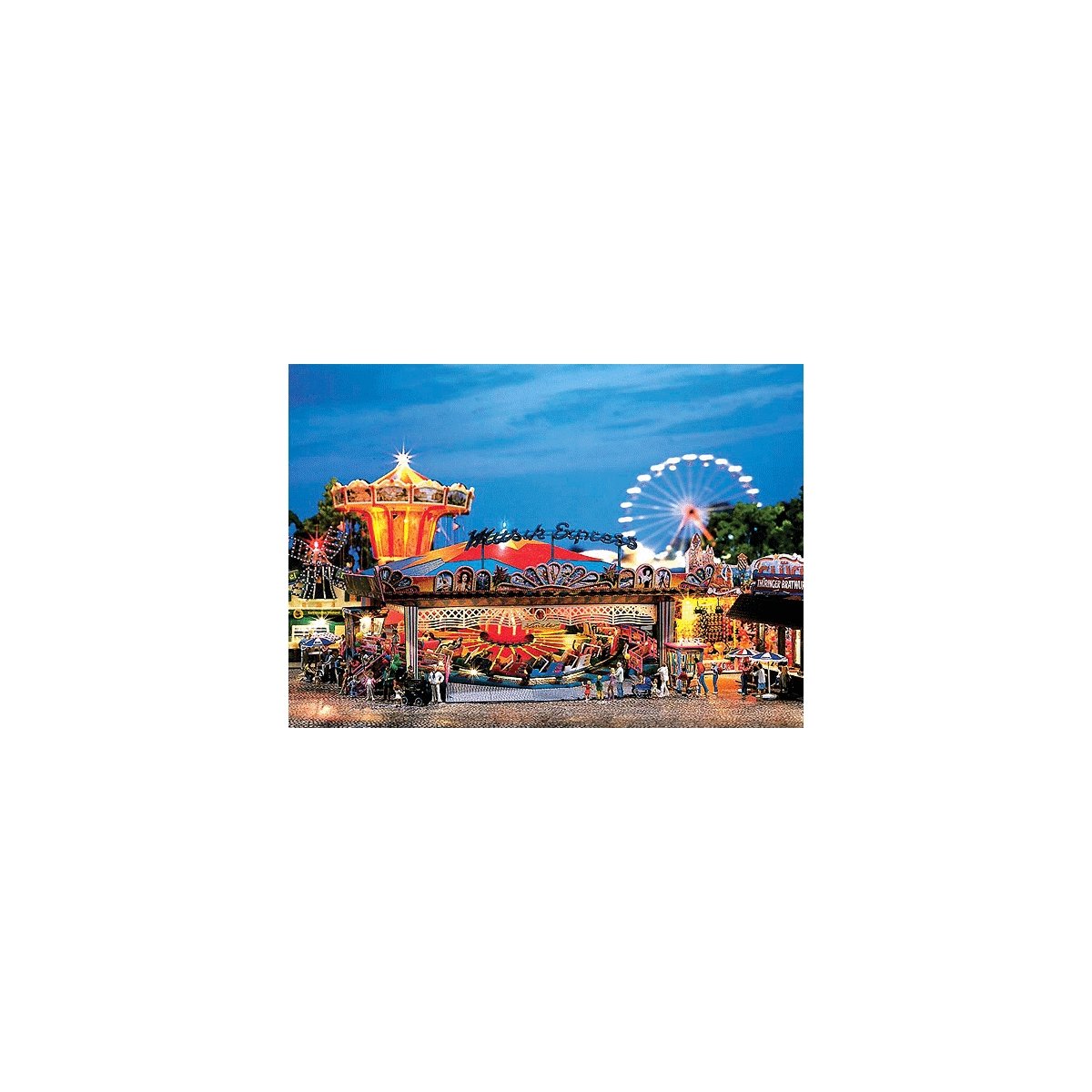 Musik Express -- Kit - 8-3/16 x 7-27/32 x 3-21/32′ 20.8 x 19.9 x 9.3cm, HO, Faller Gmbh 140437