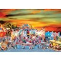 Carnival Rides - Breakdancer 1 w/2 Ticket Booths, HO, Faller Gmbh 140461