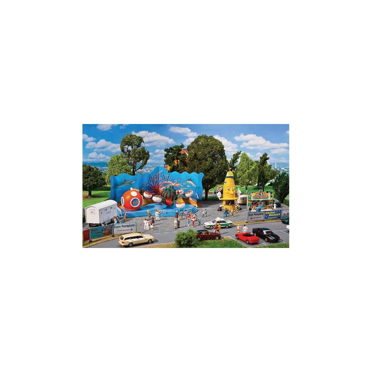 County Fair Set -- Kit, HO, Faller Gmbh 140341